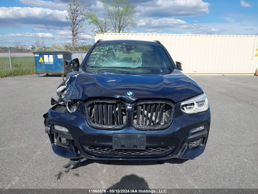 2018 BMW X3 M40I VIN: 5UXTS3C55J0Y95016 Lot: 11960576