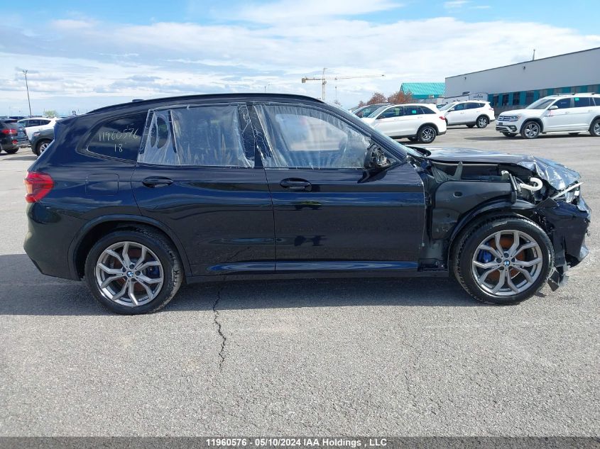 2018 BMW X3 M40I VIN: 5UXTS3C55J0Y95016 Lot: 11960576