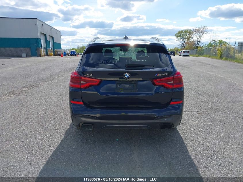 2018 BMW X3 M40I VIN: 5UXTS3C55J0Y95016 Lot: 11960576