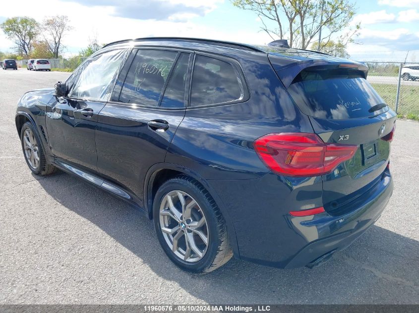 2018 BMW X3 M40I VIN: 5UXTS3C55J0Y95016 Lot: 11960576