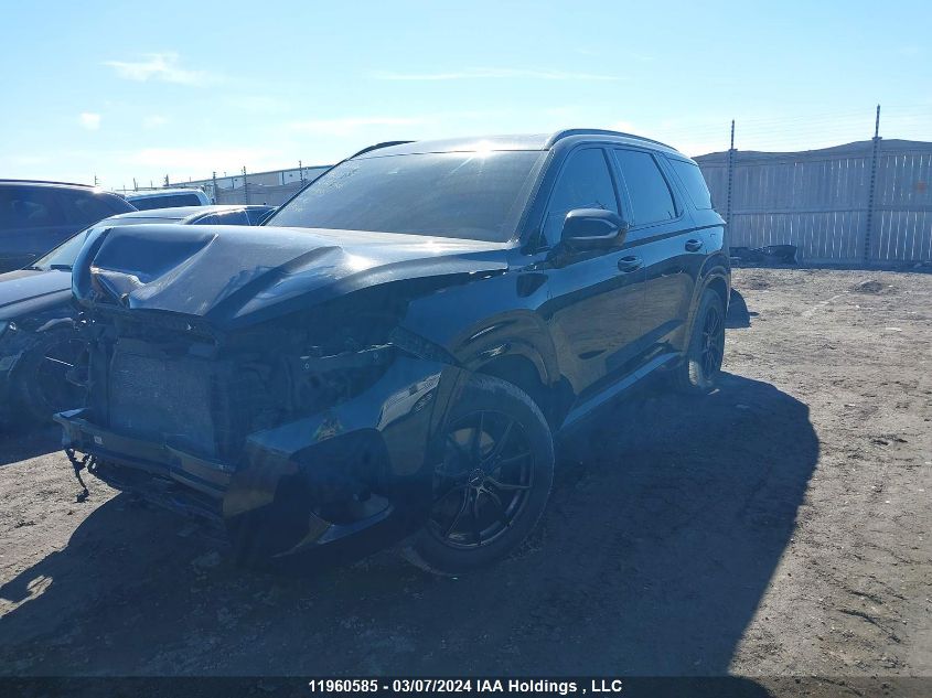 2020 Hyundai Palisade Limited VIN: KM8R5DHE0LU107235 Lot: 11960585