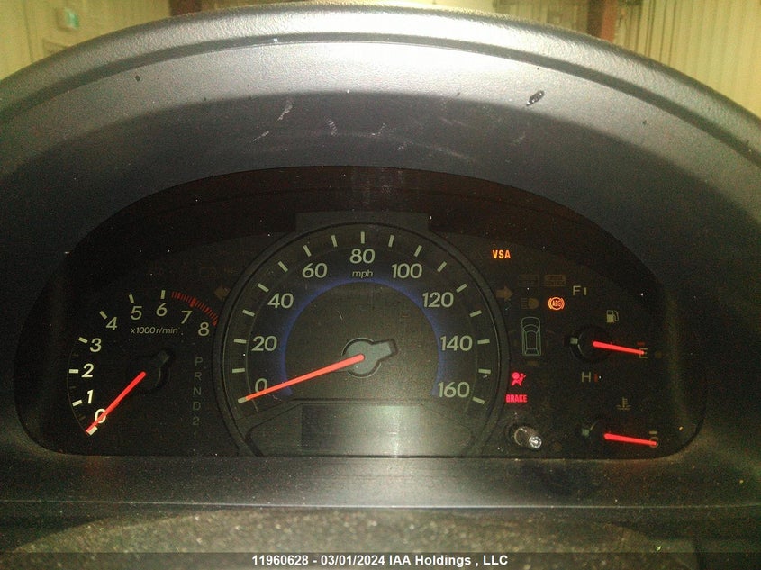 2008 Honda Odyssey Touring VIN: 5FNRL389X8B100753 Lot: 11960628