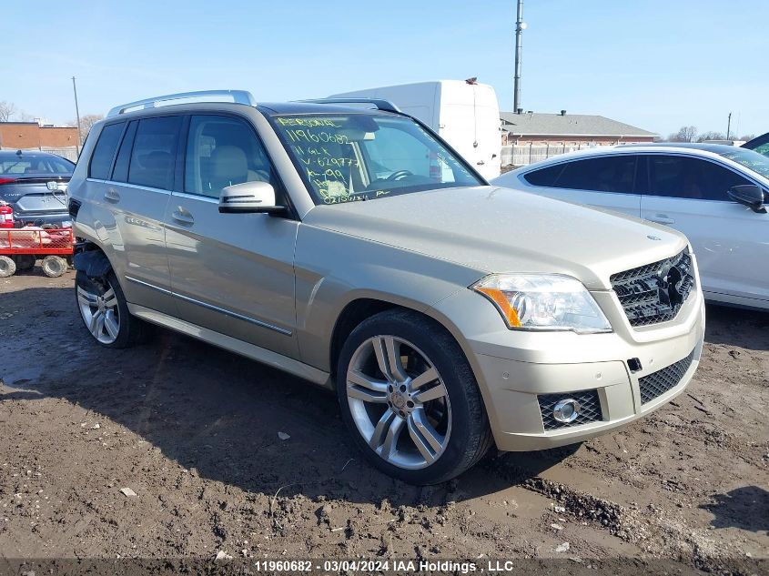 2011 Mercedes-Benz Glk-Class VIN: WDCGG8HB5BF629777 Lot: 11960682