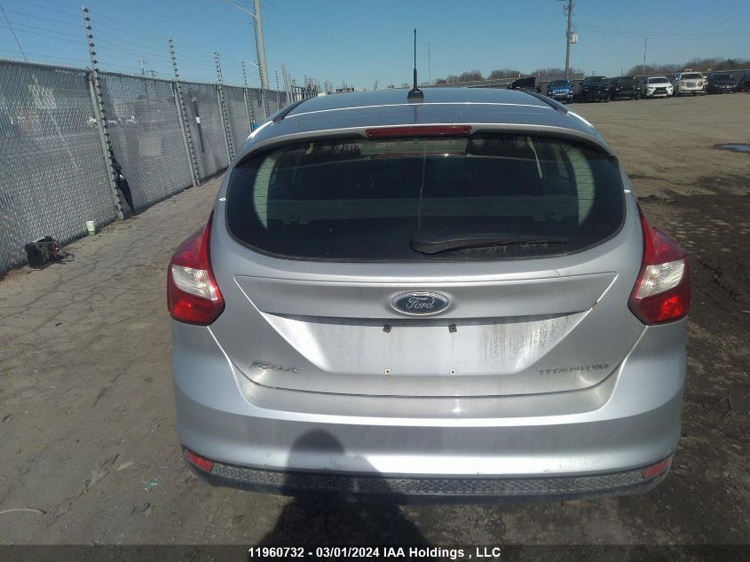 2012 Ford Focus Titanium VIN: 1FAHP3N21CL136415 Lot: 11960732