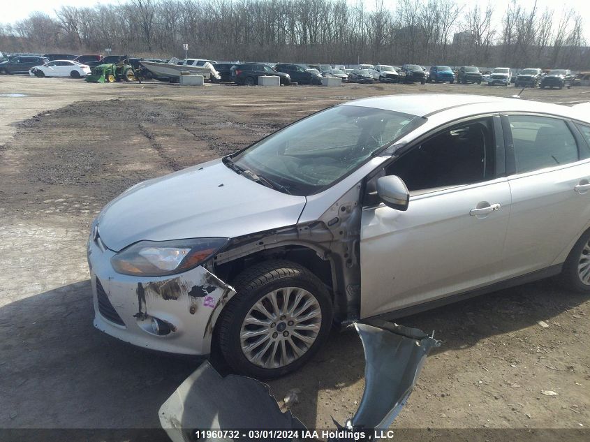 2012 Ford Focus Titanium VIN: 1FAHP3N21CL136415 Lot: 11960732