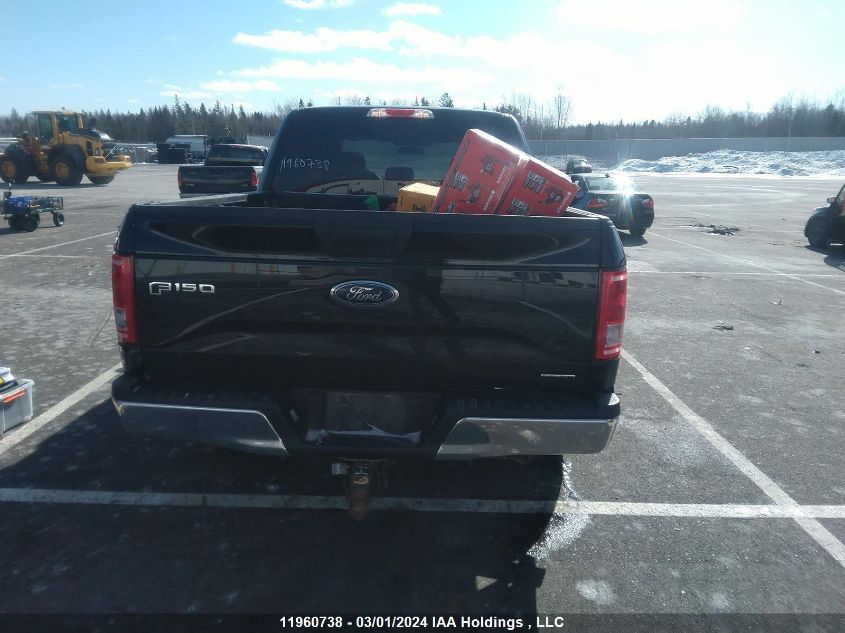 2016 Ford F150 Supercrew VIN: 1FTEW1E82GFC87583 Lot: 11960738