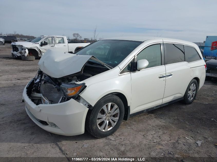 2015 Honda Odyssey VIN: 5FNRL5H47FB506163 Lot: 39240155