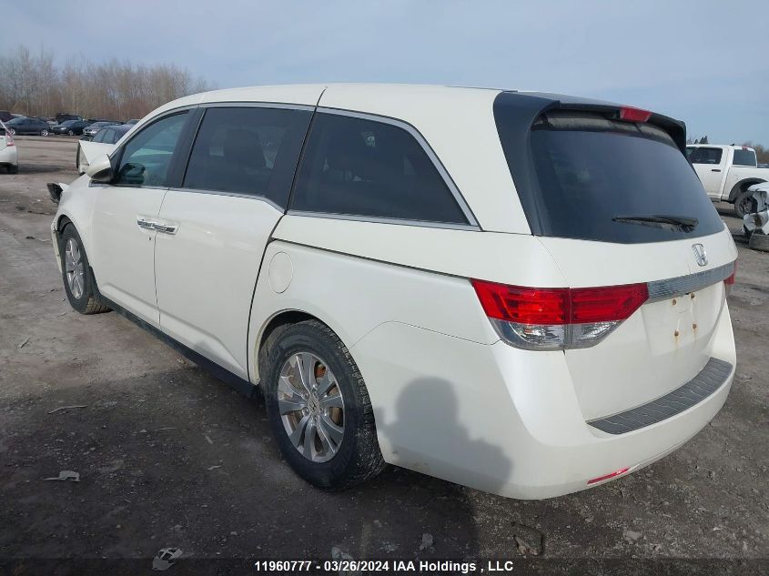 2015 Honda Odyssey VIN: 5FNRL5H47FB506163 Lot: 39240155