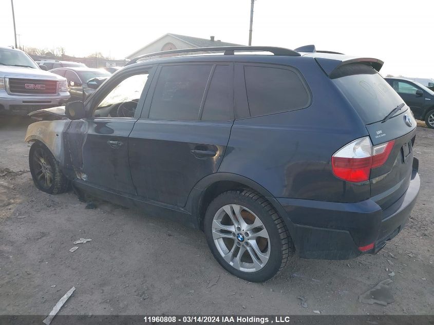 2010 BMW X3 VIN: WBXPC9C41AWJ37961 Lot: 11960808