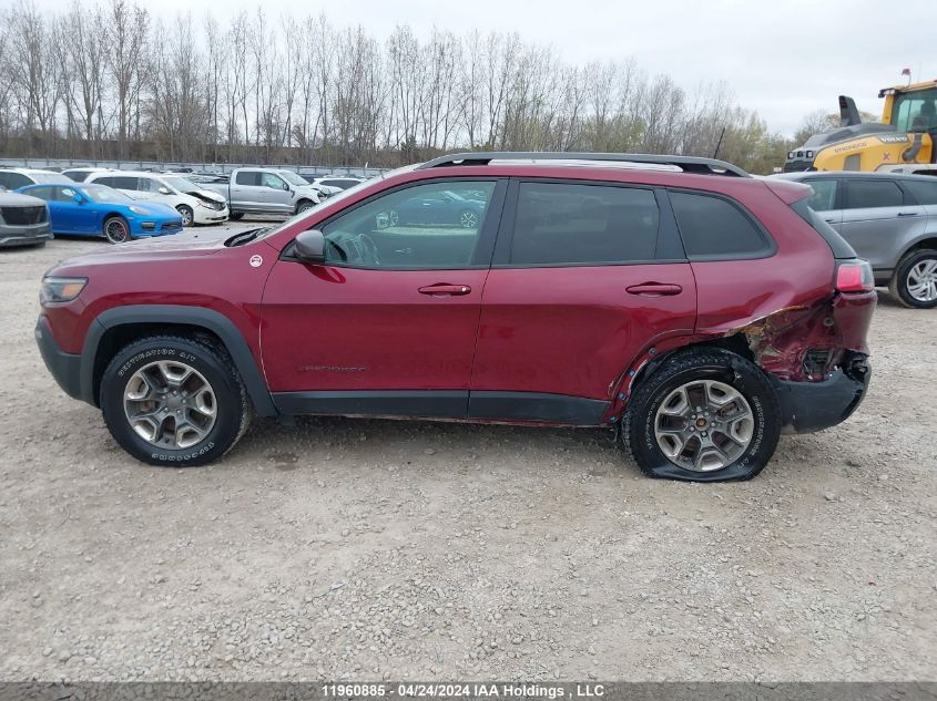 2019 Jeep Cherokee Trailhawk VIN: 1C4PJMBX1KD382953 Lot: 11960885