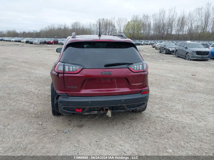 2019 Jeep Cherokee Trailhawk VIN: 1C4PJMBX1KD382953 Lot: 11960885
