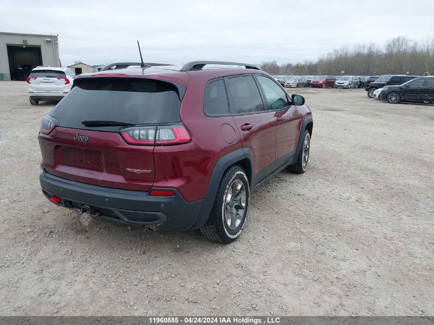 2019 Jeep Cherokee Trailhawk VIN: 1C4PJMBX1KD382953 Lot: 11960885