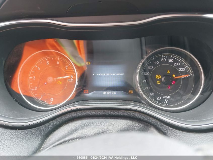 2019 Jeep Cherokee Trailhawk VIN: 1C4PJMBX1KD382953 Lot: 11960885