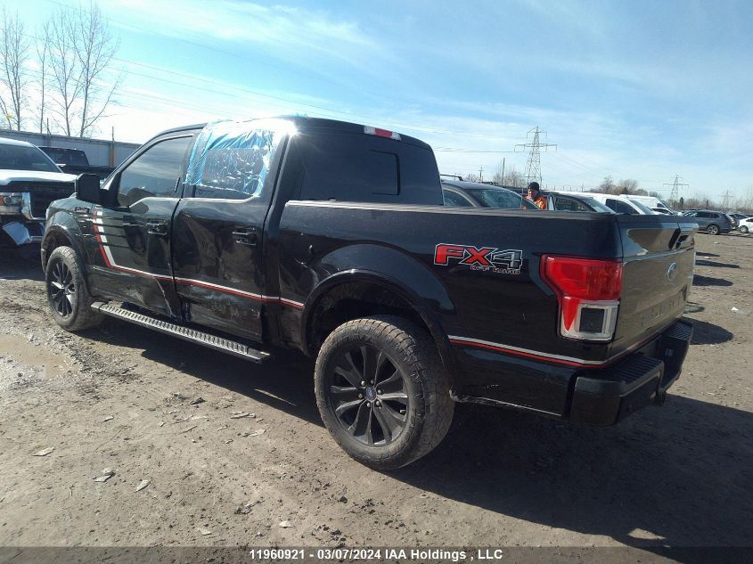 2019 Ford F-150 Lariat VIN: 1FTEW1E58KFB87115 Lot: 11960921