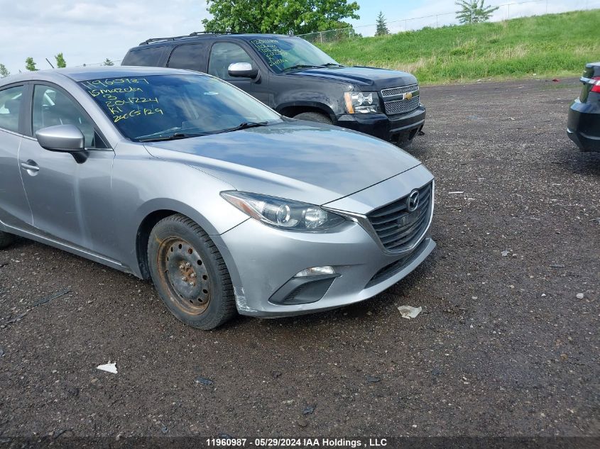 2015 Mazda 3 Touring VIN: 3MZBM1L71FM204224 Lot: 11960987