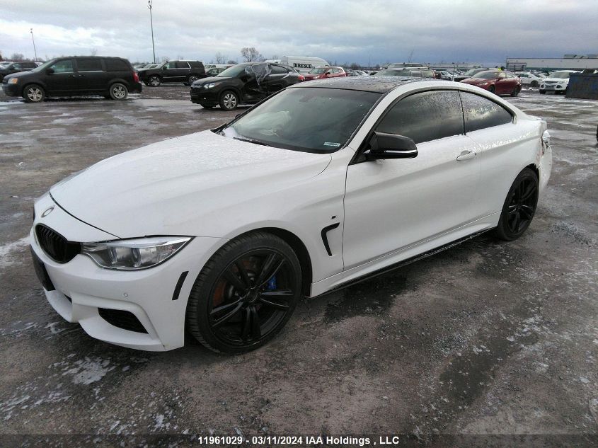 2014 BMW 435 Xi VIN: WBA3R5C55EF730253 Lot: 51736934