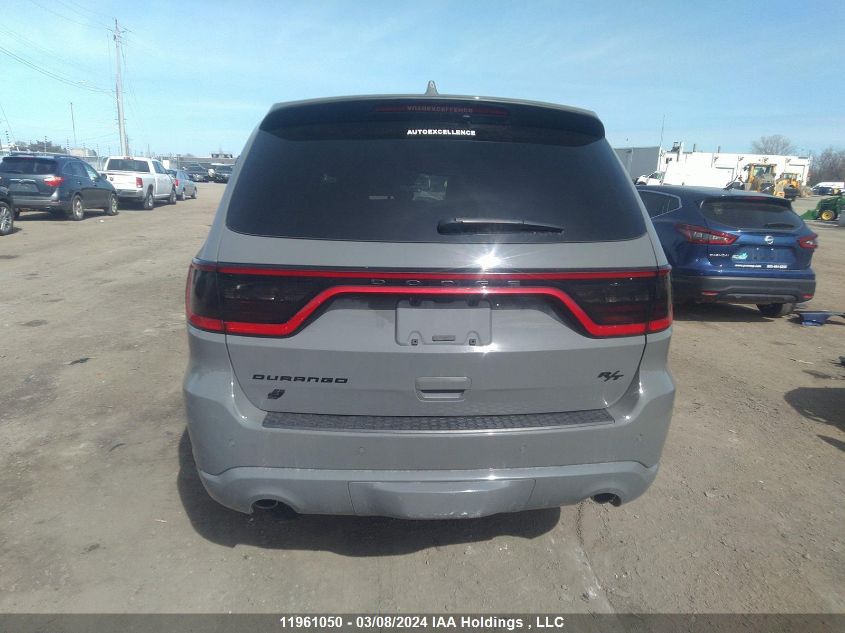 2022 Dodge Durango R/T VIN: 1C4SDJCT9NC189701 Lot: 11961050