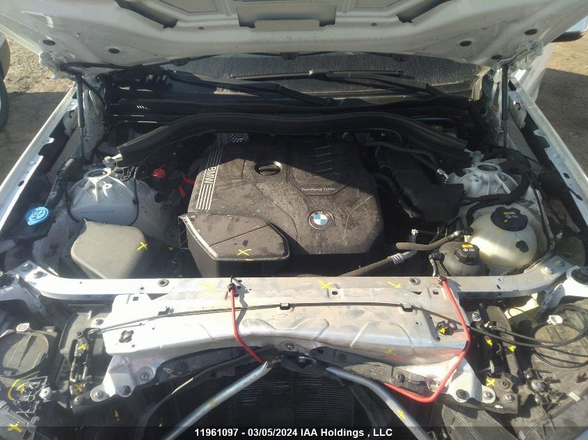 2021 BMW X3 VIN: 5UXTY5C00M9H70751 Lot: 11961097