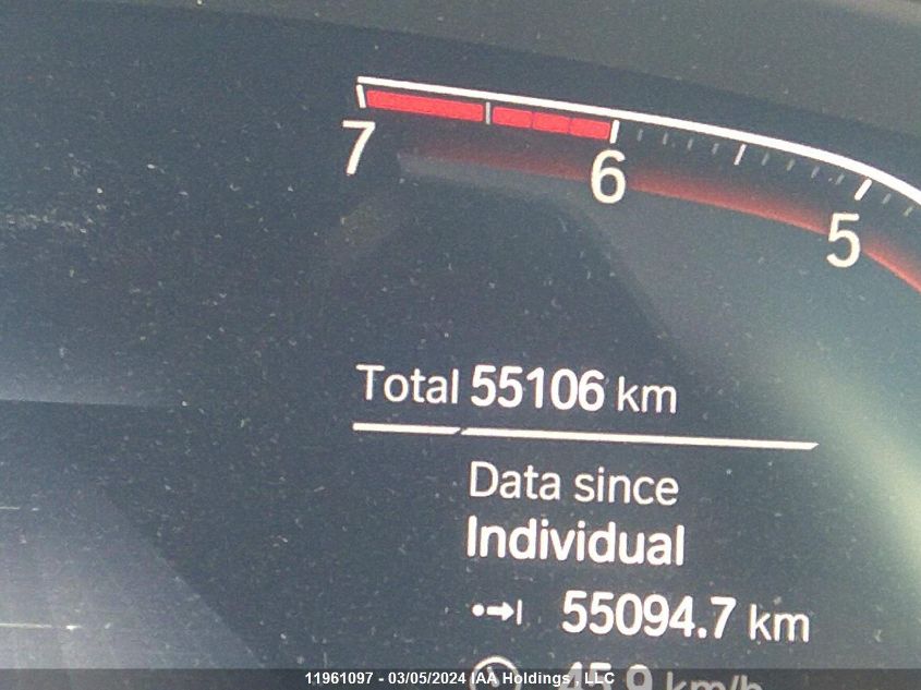 2021 BMW X3 VIN: 5UXTY5C00M9H70751 Lot: 11961097