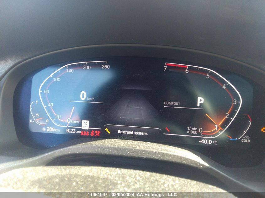 2021 BMW X3 VIN: 5UXTY5C00M9H70751 Lot: 11961097