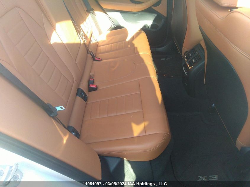 2021 BMW X3 VIN: 5UXTY5C00M9H70751 Lot: 11961097