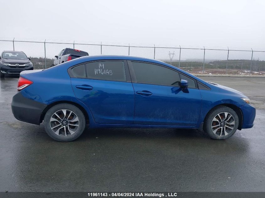 2014 Honda Civic Sedan VIN: 2HGFB2F56EH021104 Lot: 11961143