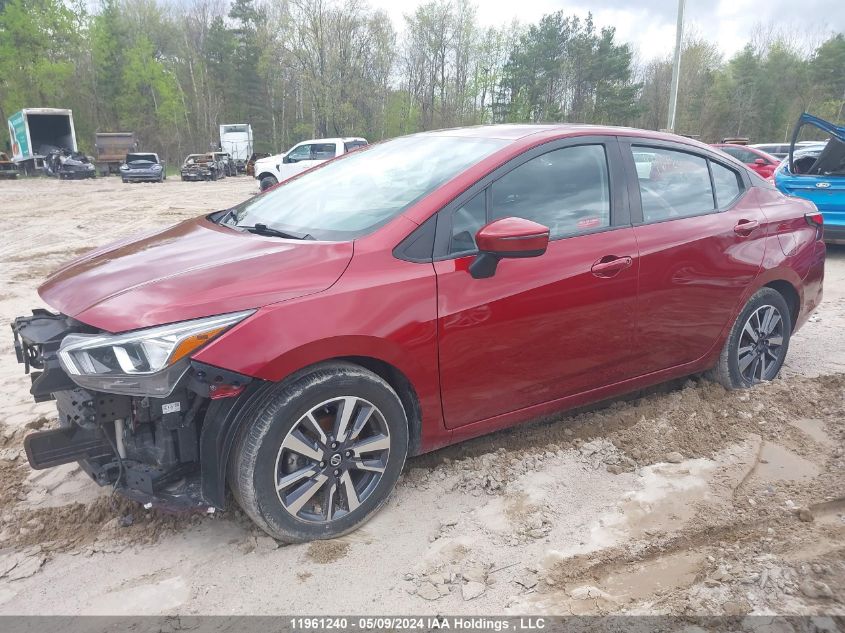 2021 Nissan Versa VIN: 3N1CN8EVXML825783 Lot: 11961240