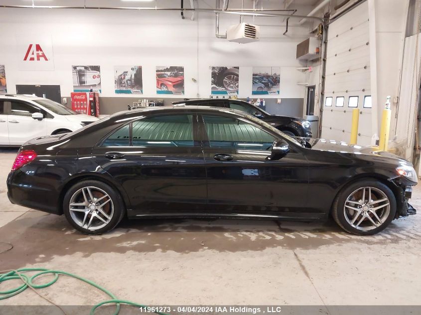 2015 Mercedes-Benz S 550 4Matic VIN: WDDUG8FB5FA196188 Lot: 39240404