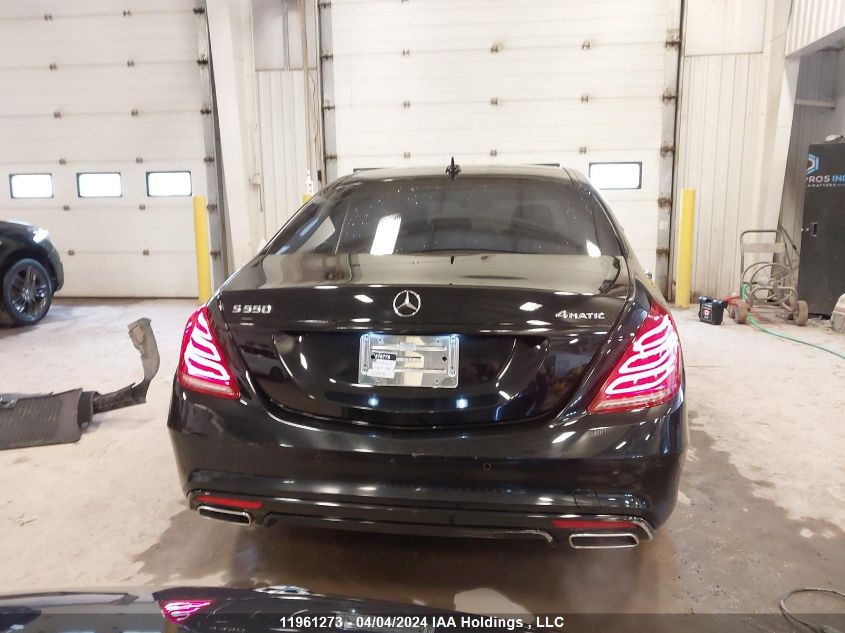 2015 Mercedes-Benz S 550 4Matic VIN: WDDUG8FB5FA196188 Lot: 39240404