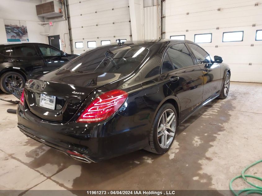 2015 Mercedes-Benz S 550 4Matic VIN: WDDUG8FB5FA196188 Lot: 39240404