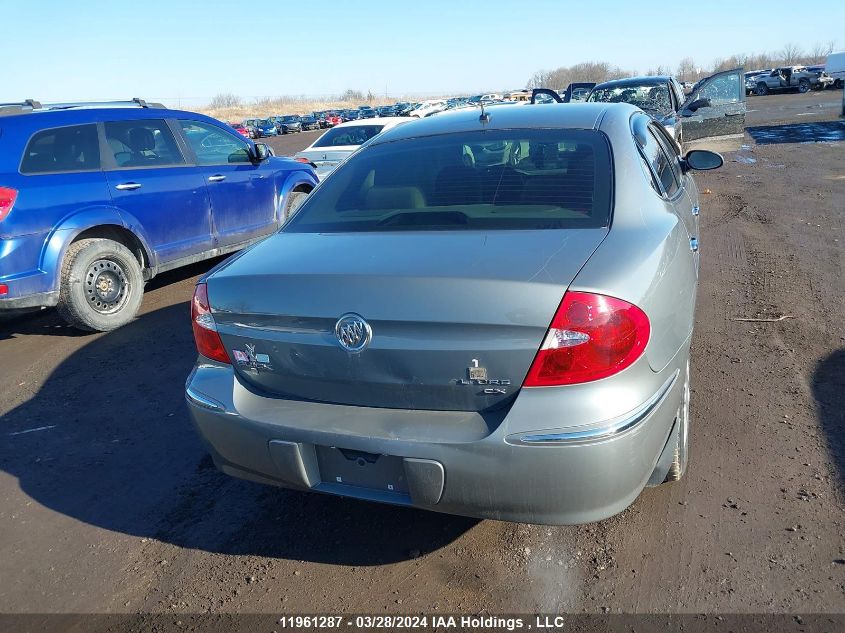 2008 Buick Allure VIN: 2G4WF582781282046 Lot: 11961287