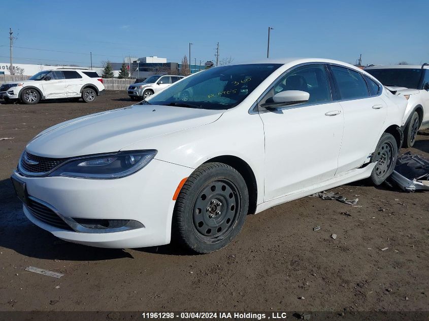 2015 Chrysler 200 Lx VIN: 1C3CCCFB9FN625754 Lot: 11961298