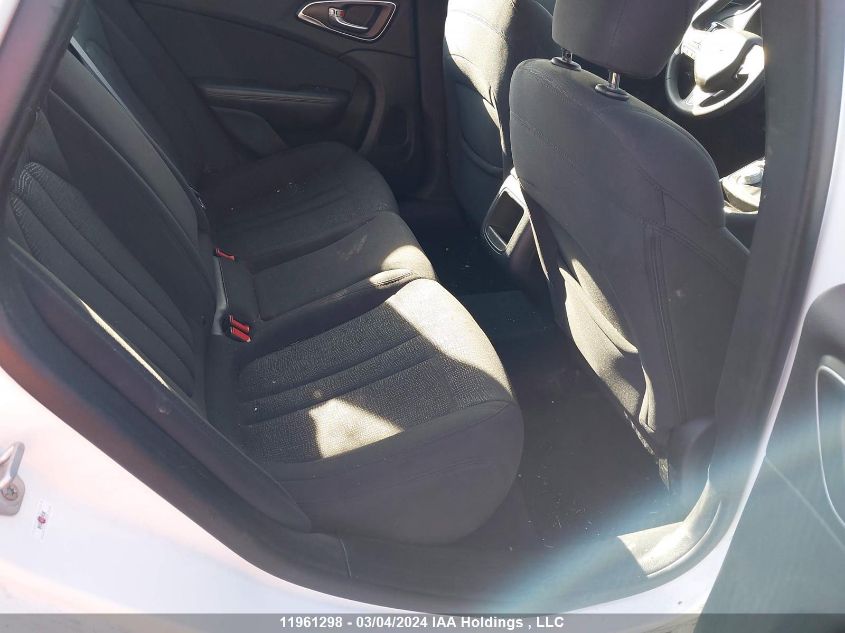 2015 Chrysler 200 Lx VIN: 1C3CCCFB9FN625754 Lot: 11961298