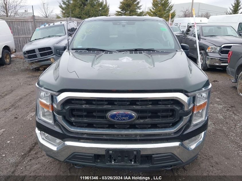 2022 Ford F-150 Xlt VIN: 1FTEX1EP6NKF29168 Lot: 11961346