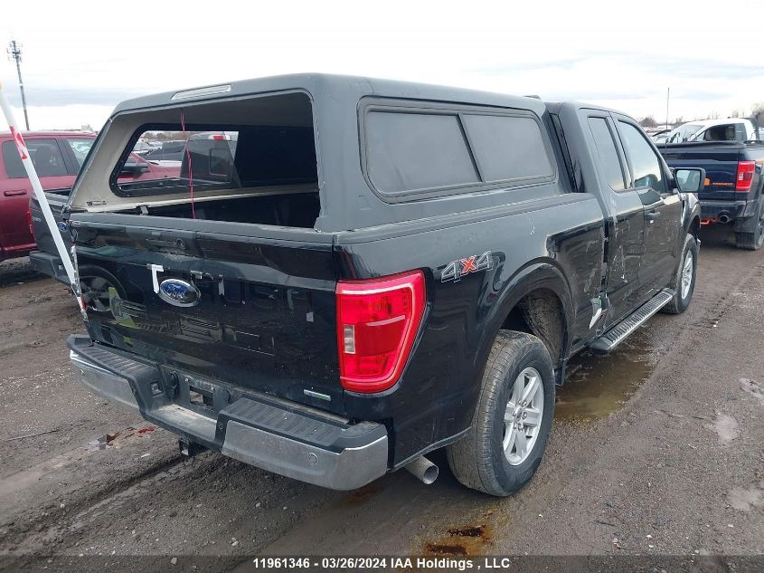 2022 Ford F-150 Xlt VIN: 1FTEX1EP6NKF29168 Lot: 11961346