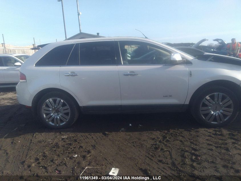 2010 Lincoln Mkx VIN: 2LMDJ8JC8ABJ18030 Lot: 11961349