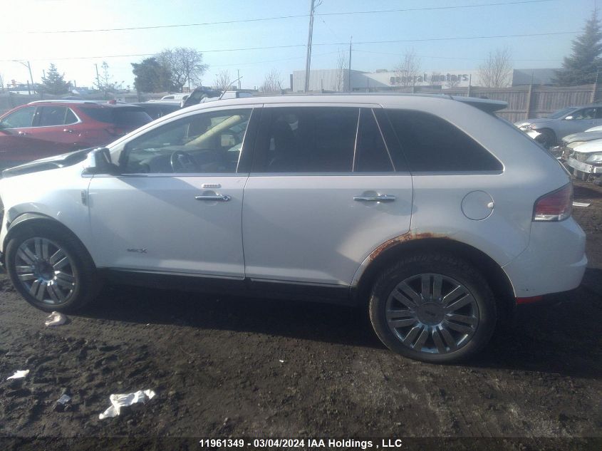 2010 Lincoln Mkx VIN: 2LMDJ8JC8ABJ18030 Lot: 11961349