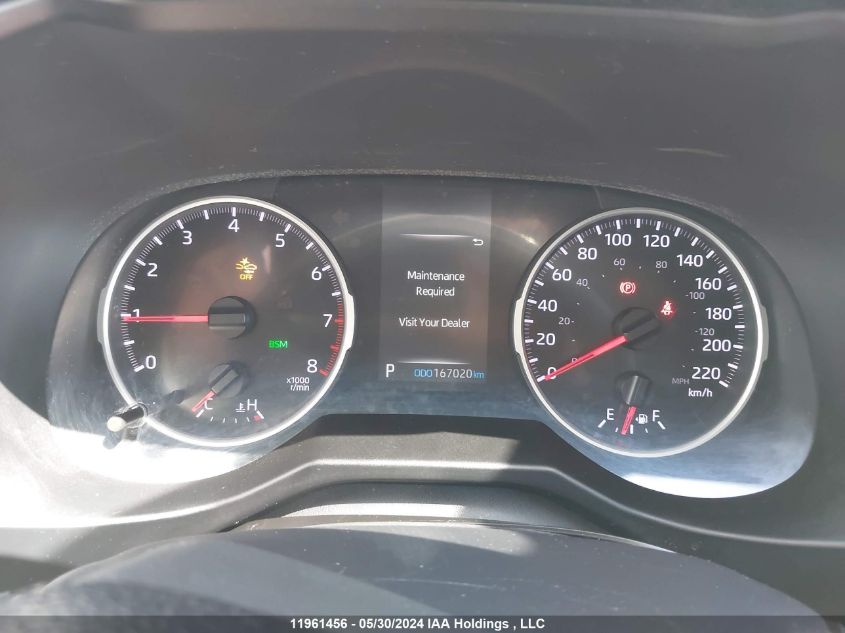 2020 Toyota Rav4 Le VIN: 2T3B1RFV8LC064043 Lot: 11961456