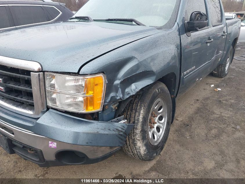 2009 GMC Sierra 1500 Sl/Work Truck VIN: 3GTEK13C89G126739 Lot: 11961466