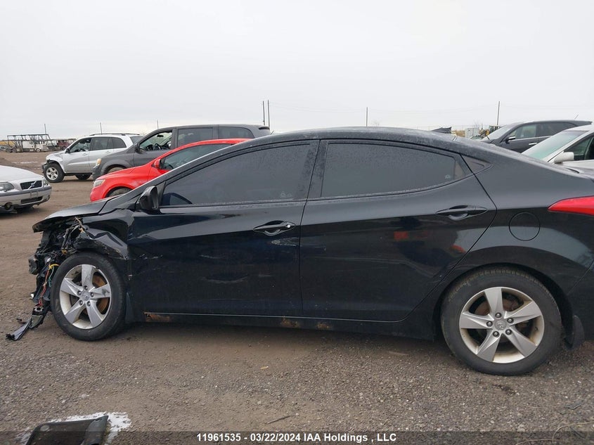 2013 Hyundai Elantra Gls VIN: 5NPDH4AE2DH177766 Lot: 11961535