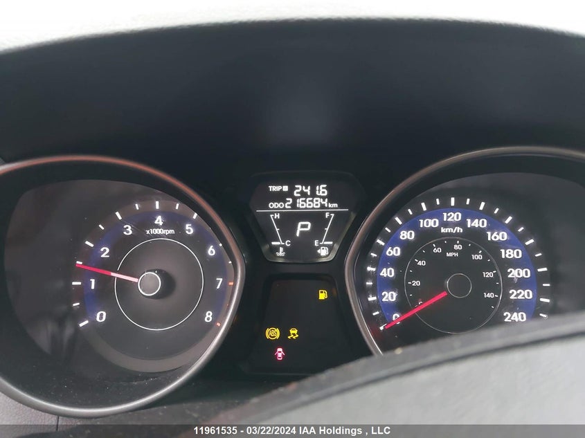 2013 Hyundai Elantra Gls VIN: 5NPDH4AE2DH177766 Lot: 11961535