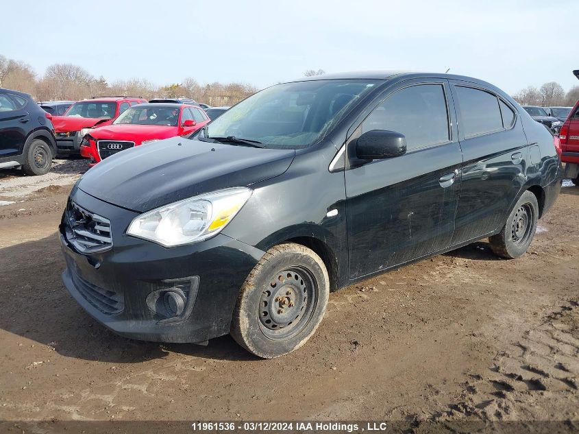 2018 Mitsubishi Mirage VIN: ML32F3FJ2JHF10271 Lot: 46577134