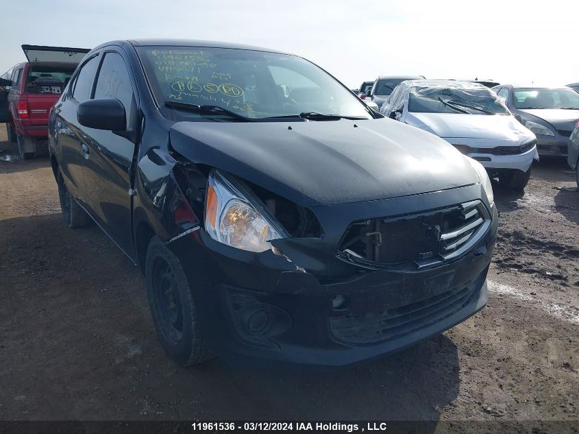 2018 Mitsubishi Mirage VIN: ML32F3FJ2JHF10271 Lot: 46577134