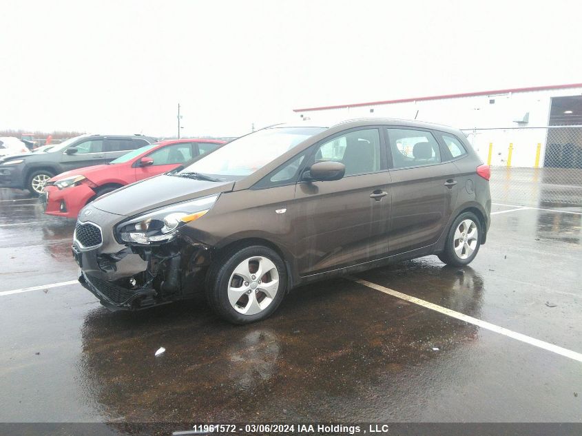 2014 Kia Rondo VIN: KNAHT8A30E7013148 Lot: 11961572