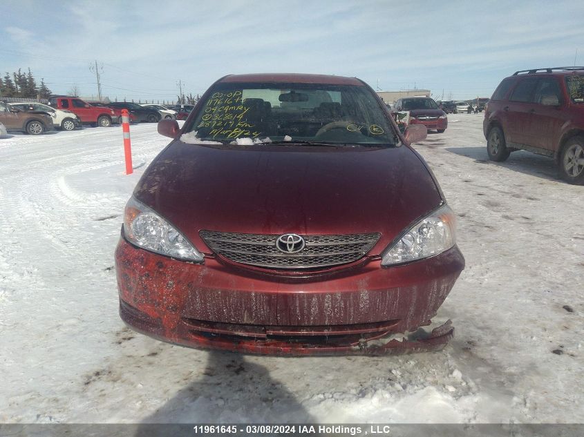 2004 Toyota Camry VIN: 4T1BE32K14U368014 Lot: 11961645