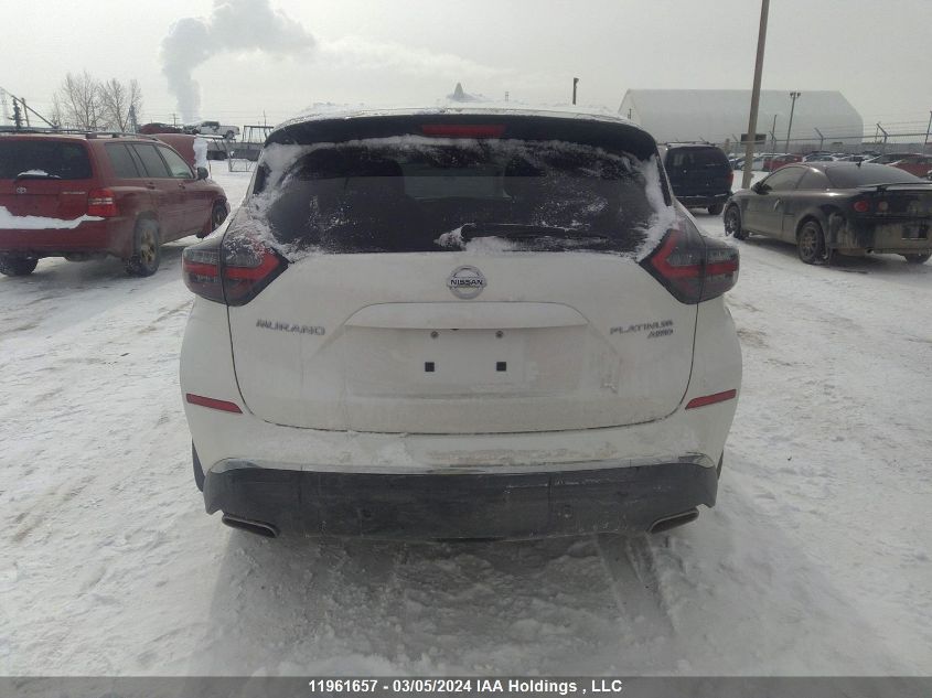 2020 Nissan Murano Platinum VIN: 5N1AZ2DS7LN154886 Lot: 47572764