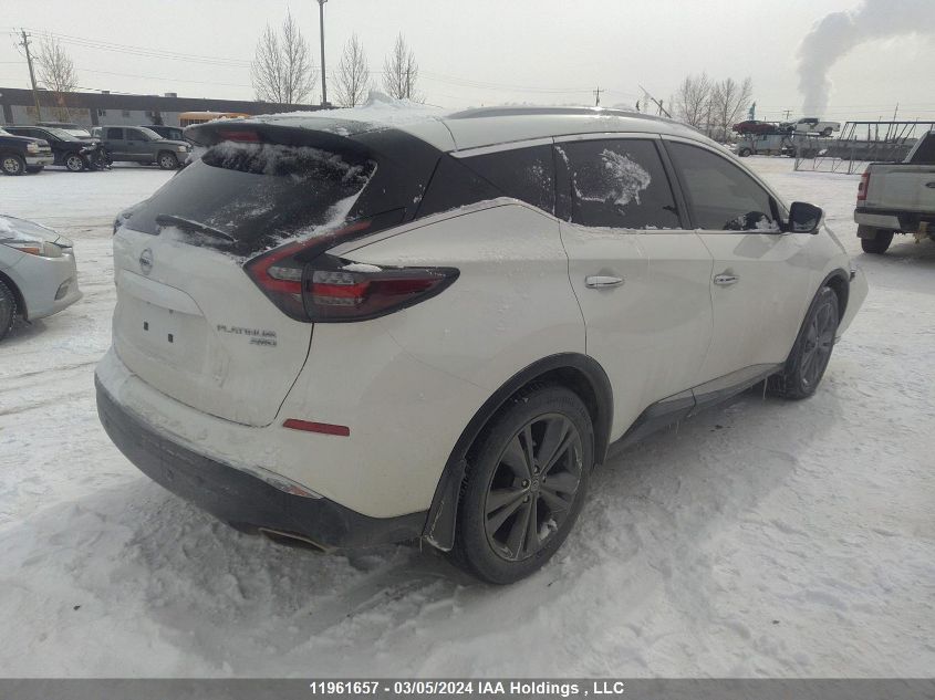 2020 Nissan Murano Platinum VIN: 5N1AZ2DS7LN154886 Lot: 47572764