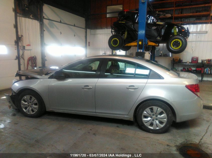 2014 Chevrolet Cruze Ls VIN: 1G1PL5SH1E7162636 Lot: 11961720