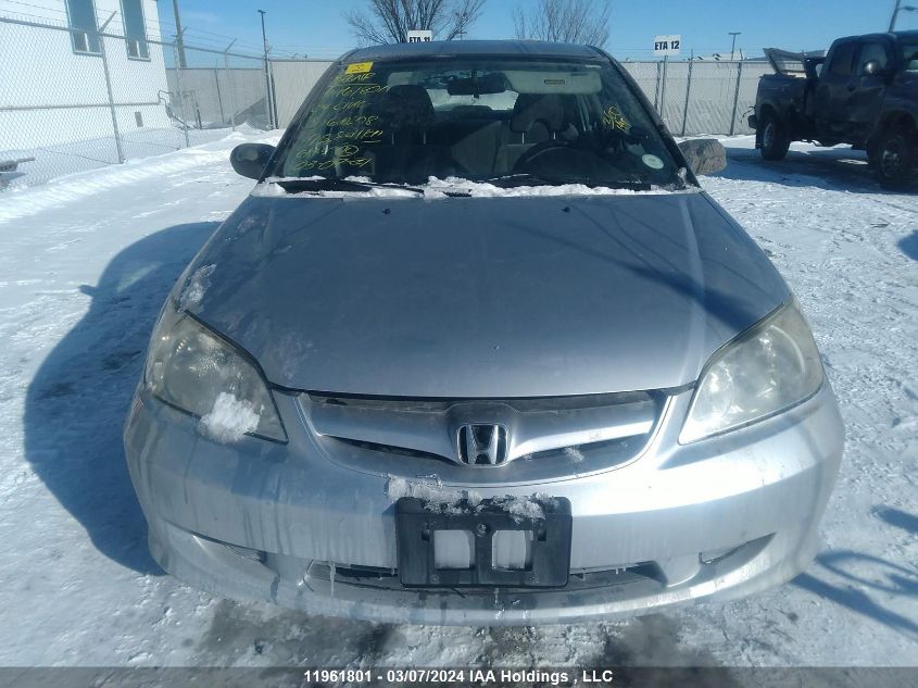 2004 Honda Civic Sdn VIN: 2HGES16314H610208 Lot: 11961801