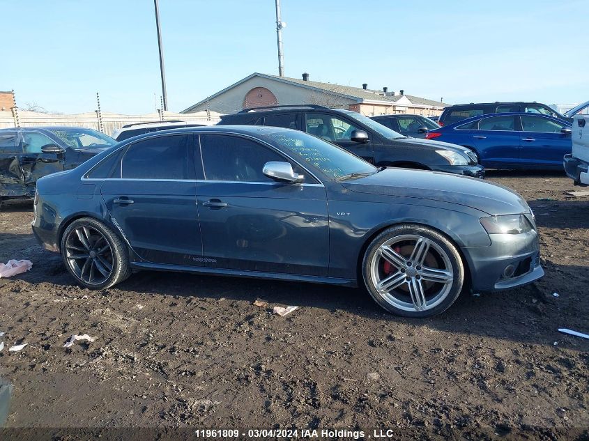 2010 Audi S4 VIN: WAUFGDFL6AA054491 Lot: 11961809